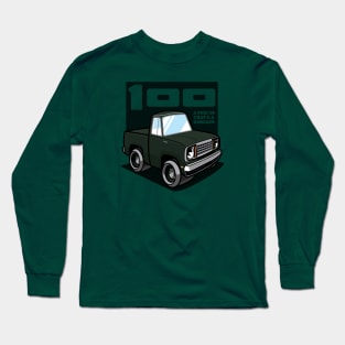 Medium Green Sunfire Poly - D-100 (1978) Long Sleeve T-Shirt